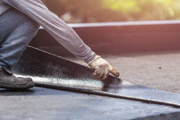 Professional Emergency Waterproofing technician working in New Franken, WI